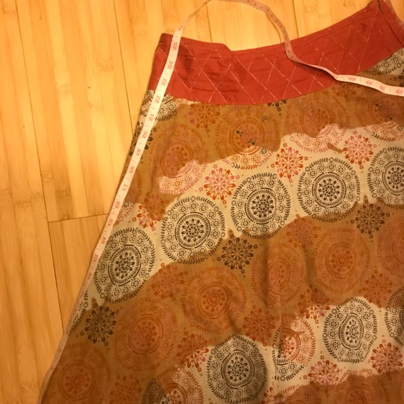 (Must bundle) - Gadzooks-  Boho cotton skirt with tulle - Picture 8 of 8